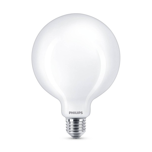 Philips classic led lamp e27 g120 7w 2. 700k opaal