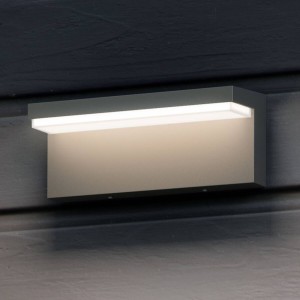 Philips Hoekige Led-buitenwandlamp Bustan