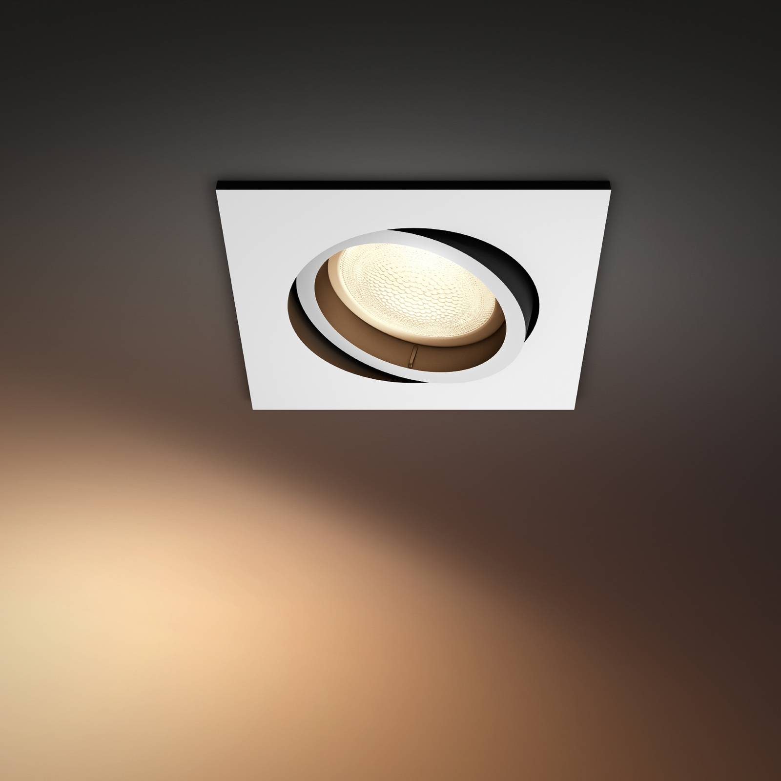 Philips hue centura led inbouwspot hoekig, wit