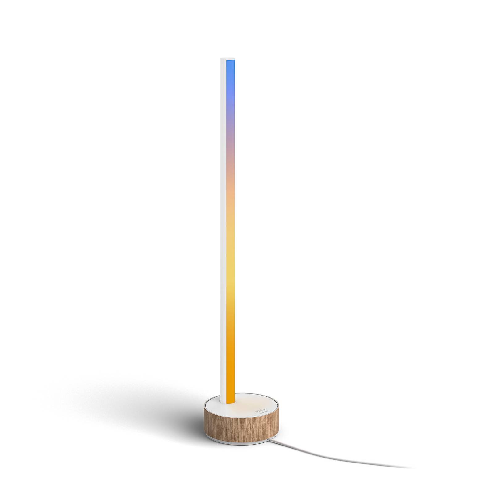 Philips hue gradient signe oak led tafellamp