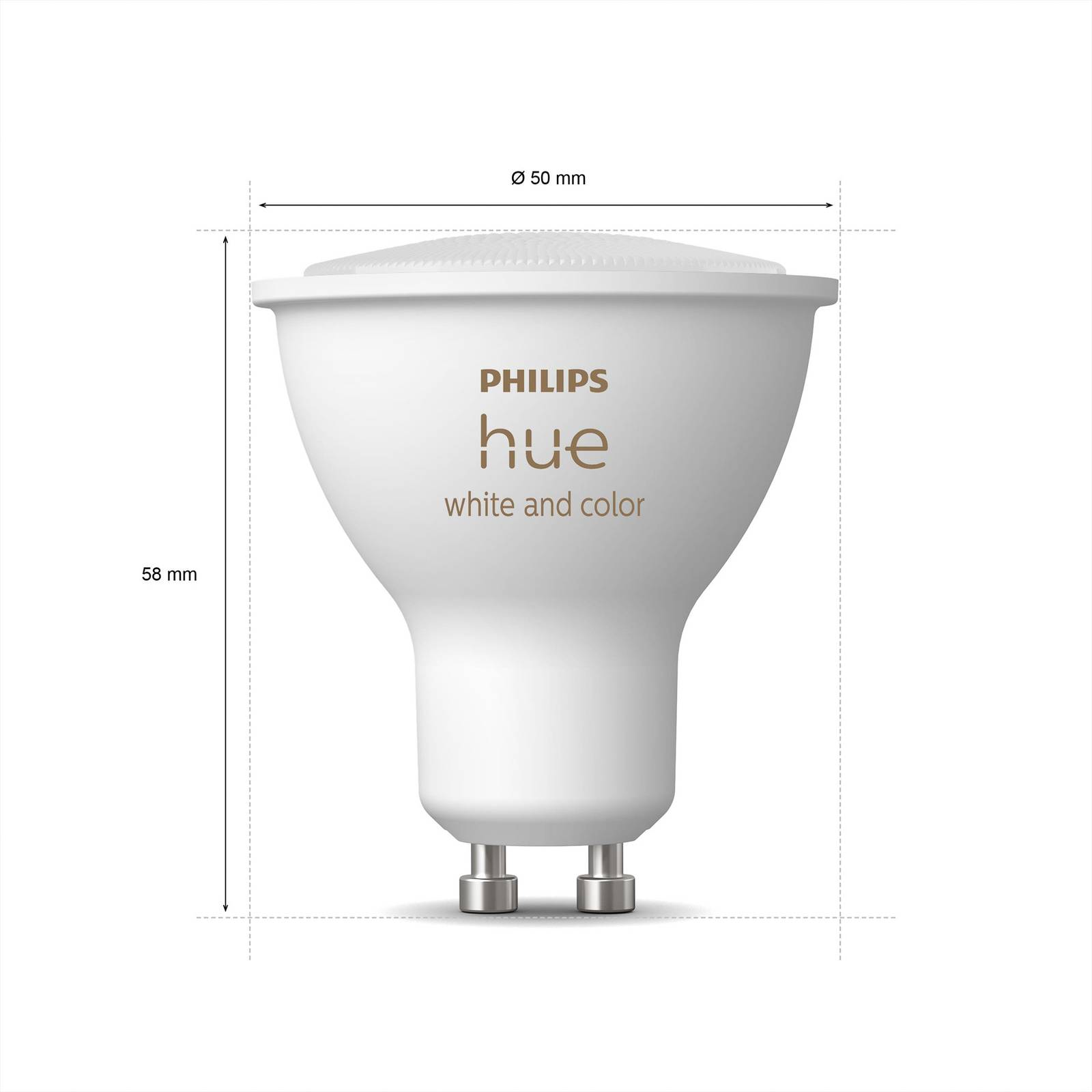 Philips hue white & color ambiance gu10 starterkit