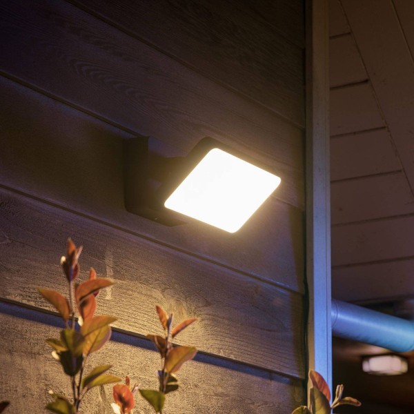 Philips hue buitenspot welkom zwart metaal 2. 700 k