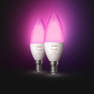 Philips Hue kaars White&Color Amb. E14 5,3W 2/pak