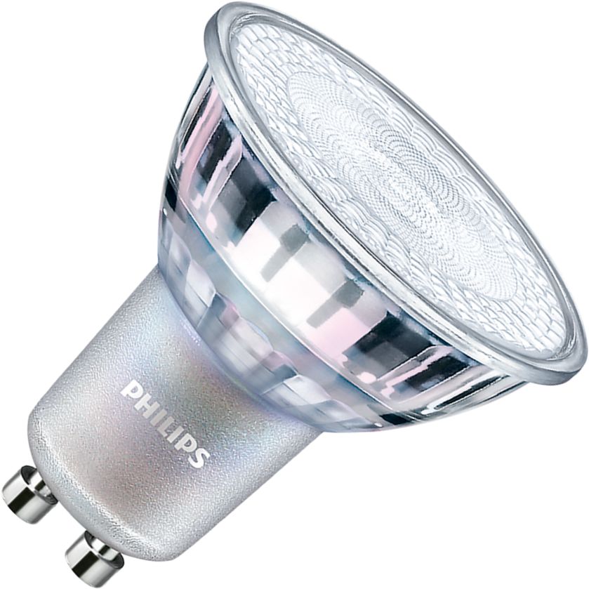 Philips | led spot | gu10 dimbaar | 4,9w (vervangt 50w) 50mm mat