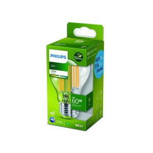 Philips LED lamp E27 4W 3.000K filament 840 lm