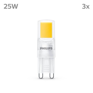 Philips LED lamp G9 2W 220lm 2.700K helder per 3