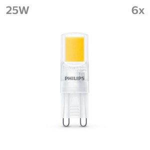 Philips LED lamp G9 2W 220lm 2.700K helder per 6