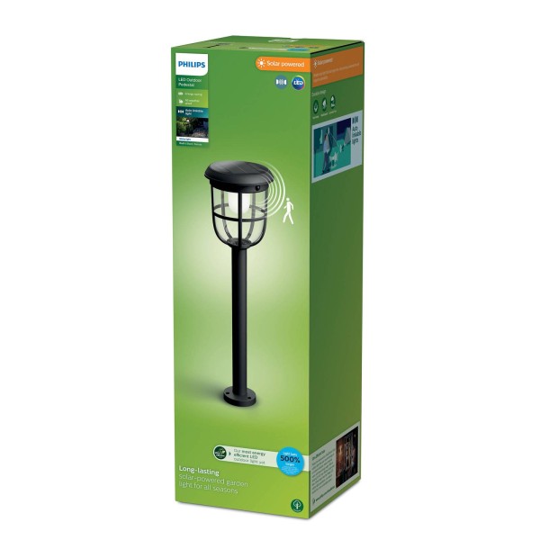 Solarlampen met bewegingssensor