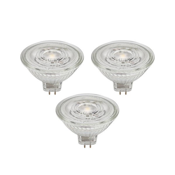 Prios led reflectorlamp gu5. 3 4. 3w 345lm 36° helder 827 set van 3