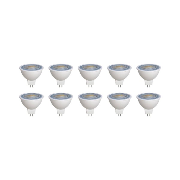 Prios led reflectorlamp gu5. 3 7. 5w 621lm 36° wit 827 set van 10