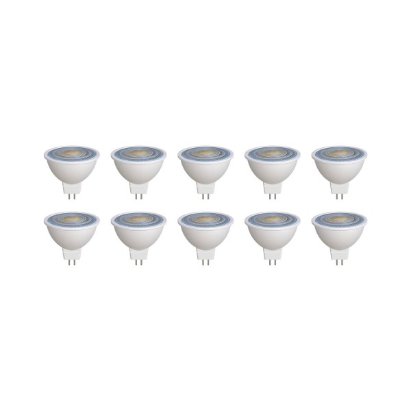 Prios led reflectorlamp gu5. 3 7. 5w 621lm 36° wit 840 set van 10