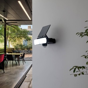 Prios Wrenley LED wandspot solar met sensor