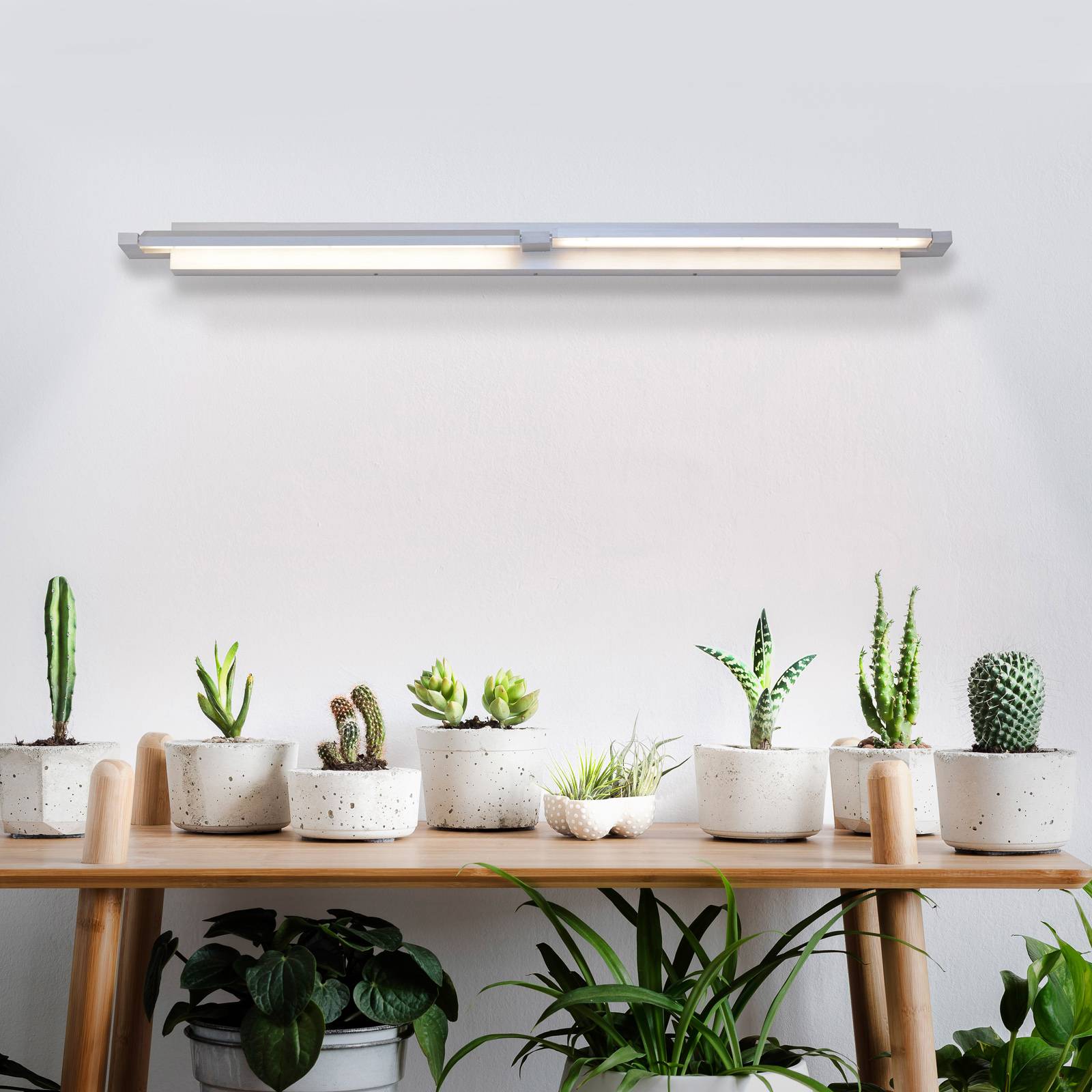 Q-smart-home matteo – regelbare led wandlamp met afstandsb