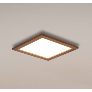 Quitani Aurinor LED paneel, walnoot, 45 cm