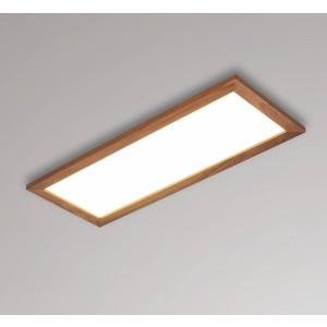 Quitani Aurinor LED paneel, walnoot, 86 cm