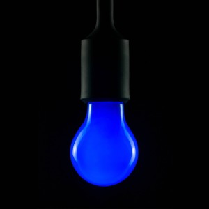 SEGULA LED lamp, blauw, E27, 2 W, dimbaar