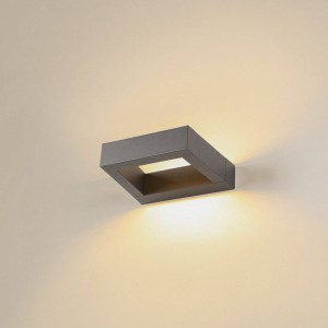 SLV Bookat LED buitenwandlamp indirecte spot