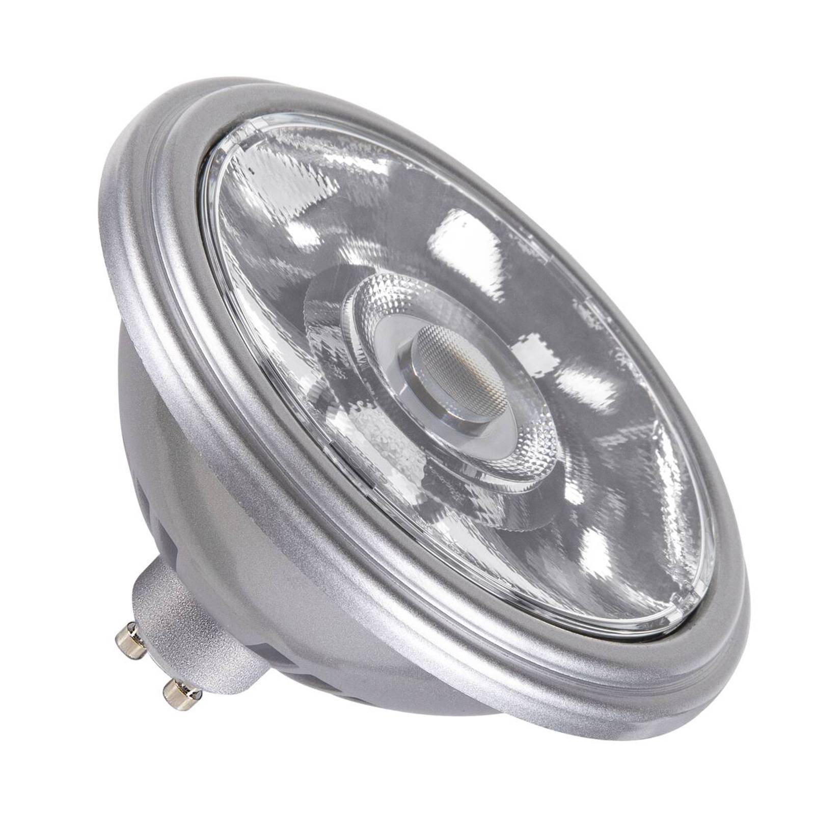 Slv led reflectorlamp qpar111 gu10 zilver 12,5w 3000k 950 lumen