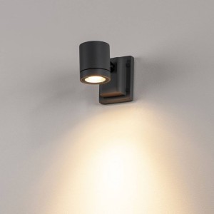 SLV Myra buitenwandlamp 1-lamp, antraciet