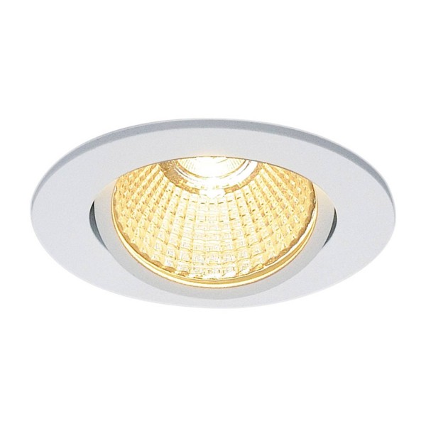 Slv new tria 68 inbouwspot led 3. 000k rond wit