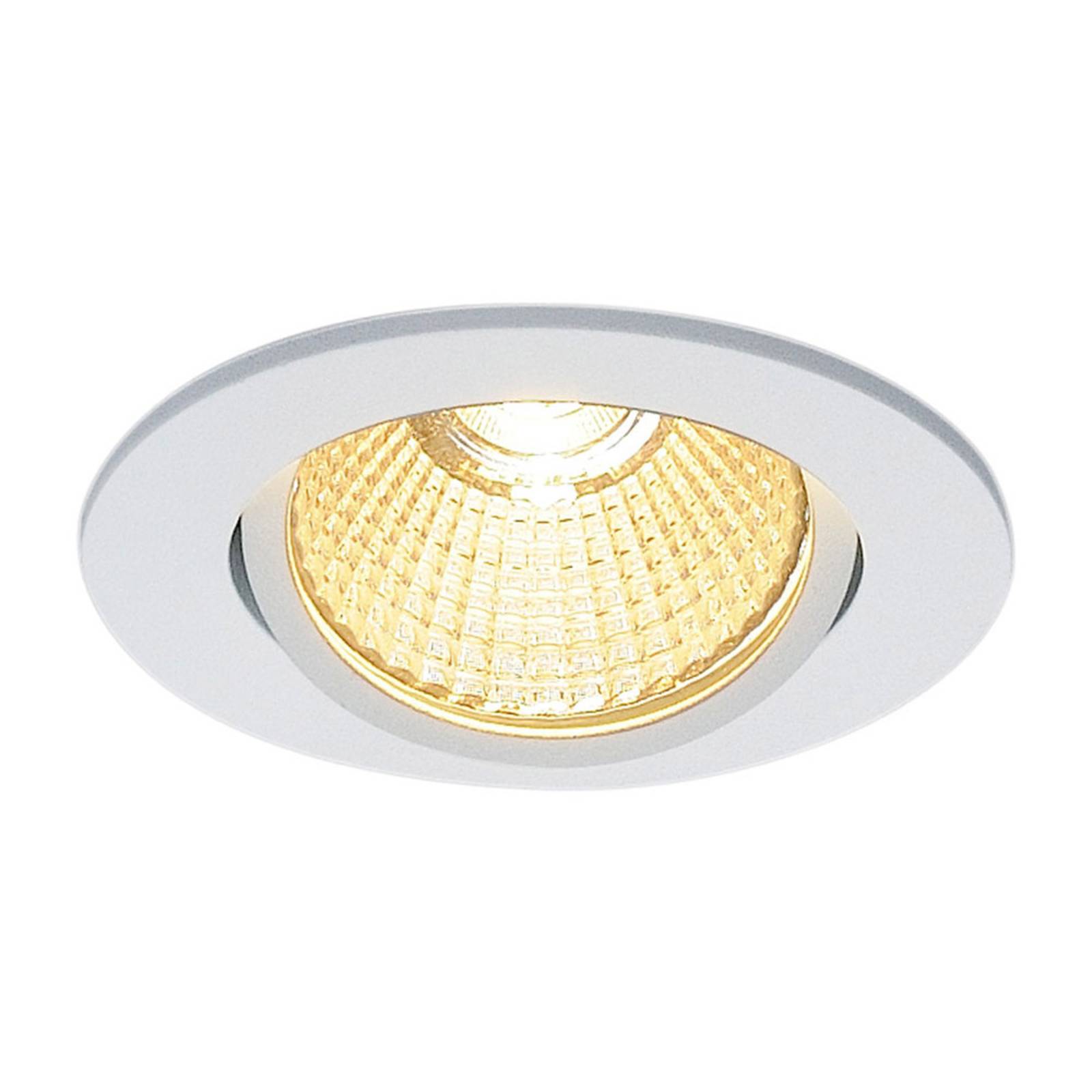 Slv new tria 68 inbouwspot led 3. 000k rond wit