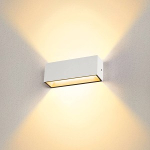 SLV SITRA LED buitenwandlamp Up/Down 30cm wit