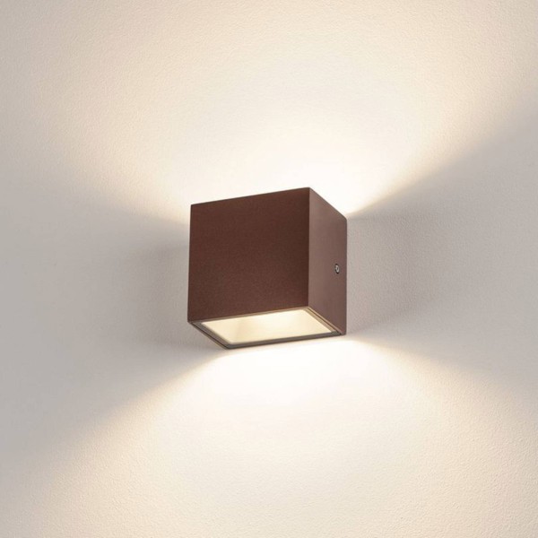 Slv sitra cube led buitenwandlamp