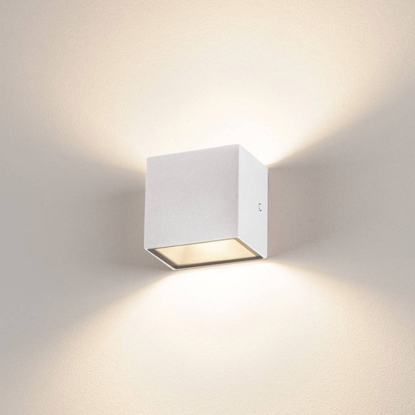 Slv sitra cube led buitenwandlamp