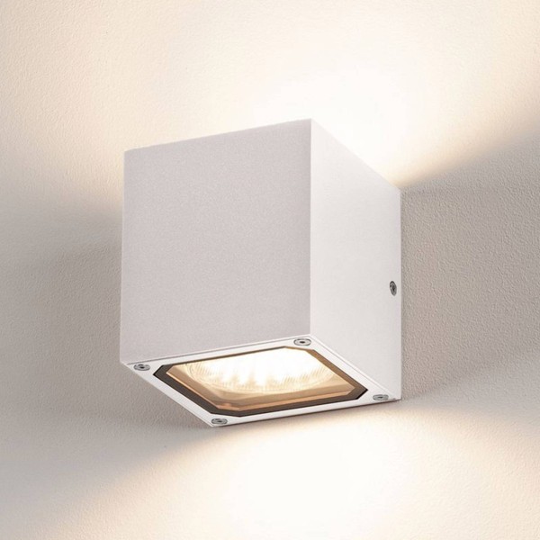 Slv sitra cube buitenwandlamp