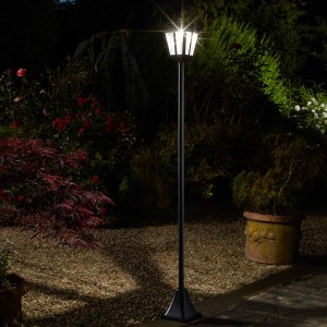 SMART GARDEN LED solar-mastlamp Whitehall 365