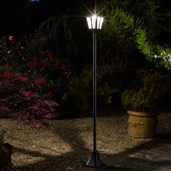 Smart garden led solar-mastlamp whitehall 365