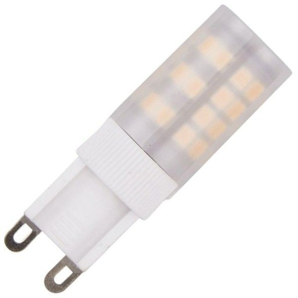 Compacte buislamp van schiefer professional lighting. De lamp is voorzien van een g9 steekfitting en is alleen geschikt voor 120 volt. De lamp is vergelijkbaar met een halogeenlamp van 30 watt en bovendien dimbaar.