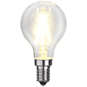 STAR TRADING LED-druppellamp E14 P45 2W 2.700K filament