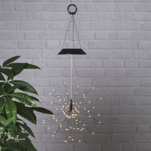 STAR TRADING LED hanglamp op zonne-energie Firework