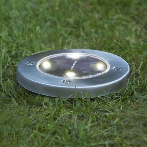 STAR TRADING LED lamp op zonne-energie Lawnlight, m. grondspies