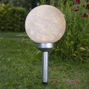 STAR TRADING LED lamp op zonne-energie Lunay, draaiende lamp