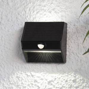 STAR TRADING LED solar-wandlamp Wally met up- en downlight