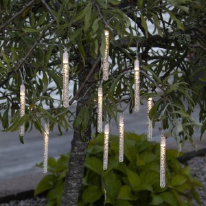 STAR TRADING LED solarlichtketting Bubbly, 10-lamps, warmwit