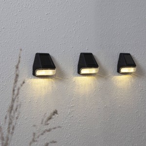 STAR TRADING LED wandsolarlamp Wally Mini in 3 per set