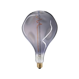 Sigor LED lamp Giant Drop E27 5W Filament 918 dimbaar titanium