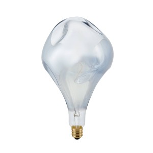 Sigor LED lamp Giant Drop E27 6W 918 dimbaar zilver-metaal.