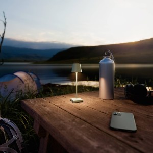 Sigor Nuindie pocket LED tafellamp, saliegroen