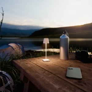 Sigor Nuindie pocket LED tafellamp, sneeuwwit