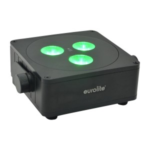 Steinigke Showtechnic EUROLITE Batterij Flat Light 3 LED Spot 24W IP65