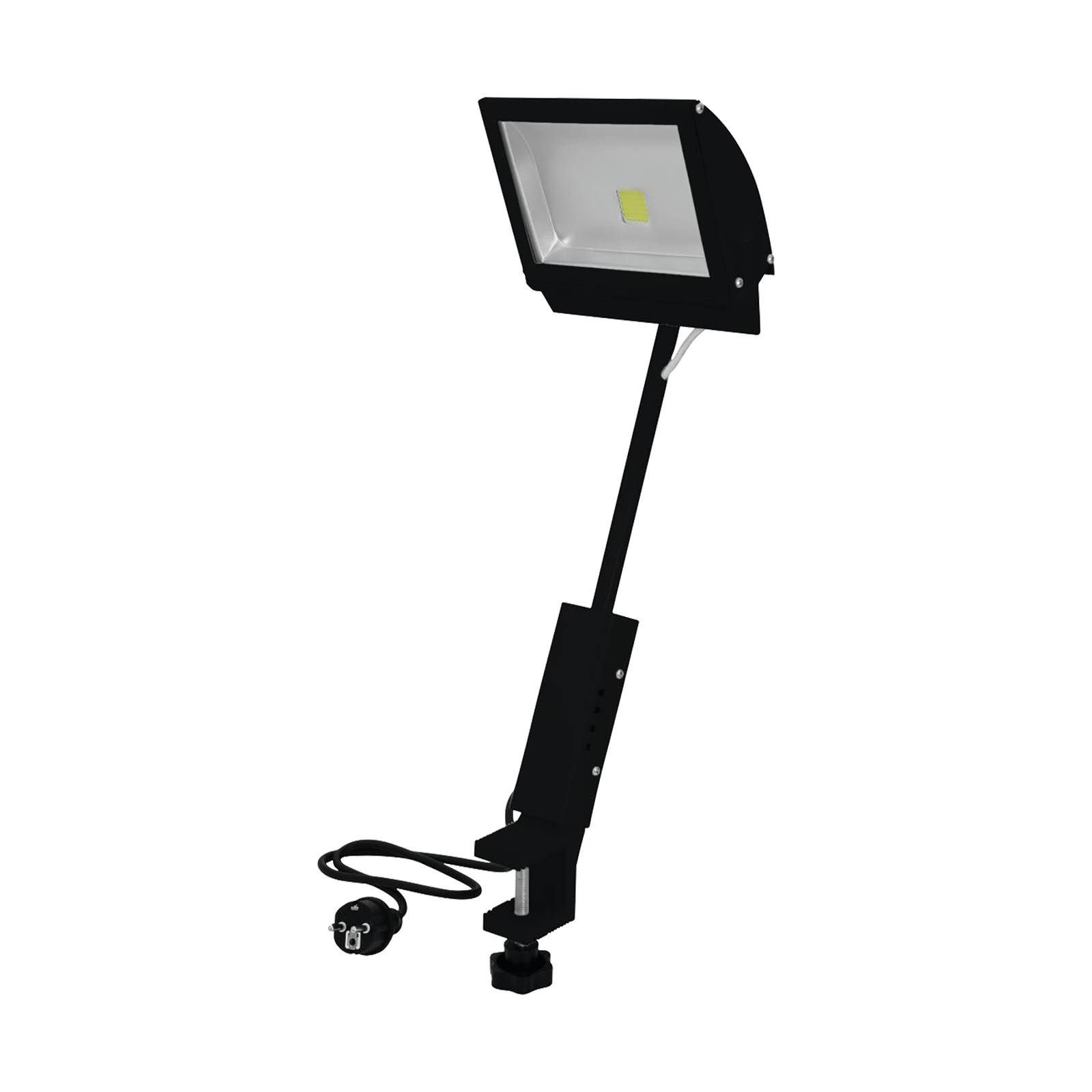 Steinigke showtechnic eurolite kkl-50 led schijnwerper klem 50w zwart