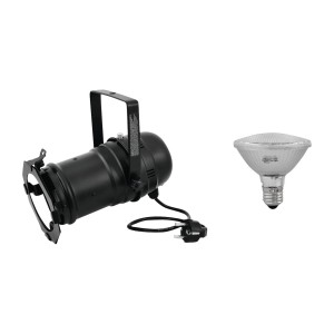 Steinigke Showtechnic EUROLITE set PAR-30 spot LED spot zwart