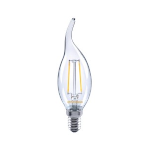 Sylvania LED kaarslamp E14 Toledo 2,5W 827 helder, windvlaag