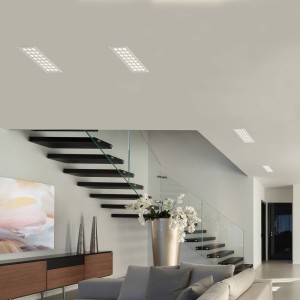 TECNICO by Sforzin LED plafond inbouwlamp Ade T282 – 21,5 cm x 11 cm