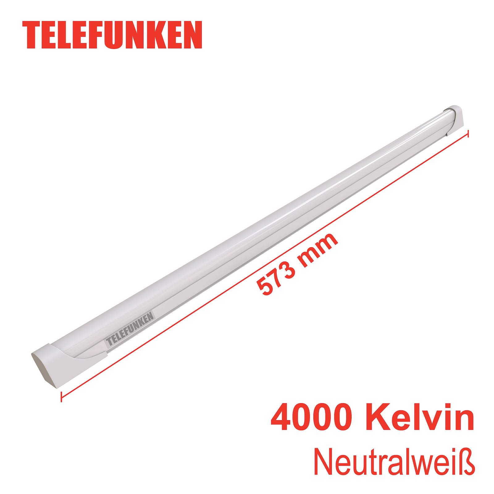 Telefunken LED meubelverlichting Hebe, wit, lengte 57 cm