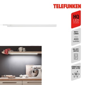 Telefunken LED meubelverlichting Hephaistos, wit, lengte 57 cm